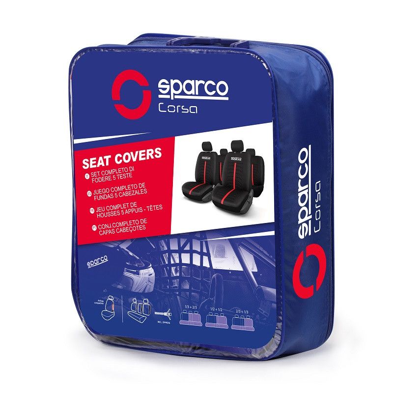 products/1164/sparco presvlake za sedista 404gr.jpg - SPARCO PRESVLAKE ZA PREDNJA I ZADNJA SEDIŠTA 3502RD - Xenon Svetla Beograd